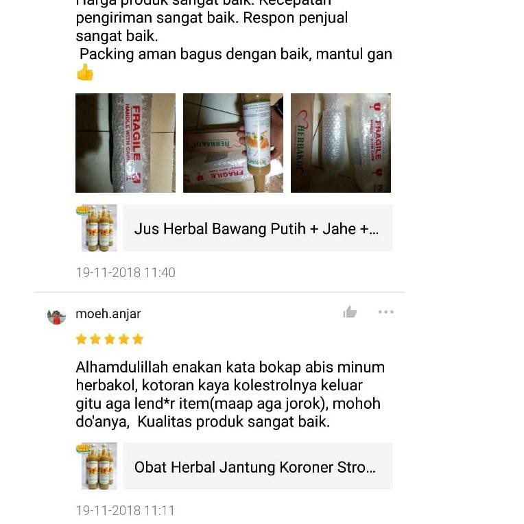 

✅ SUPER 533 Herbal Bawang Putih Jahe Lemon Cuka apel Madu HERBAKOL ♥