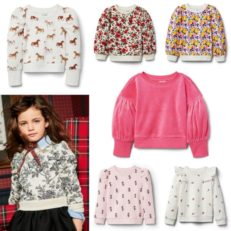 Sweater Sweatshirt Anak Perempuan Janie Jack