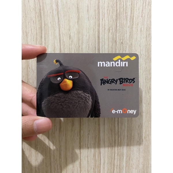 [PRELOVED] MANDIRI e-Money Card - The Angry Birds Movie - Bomb
