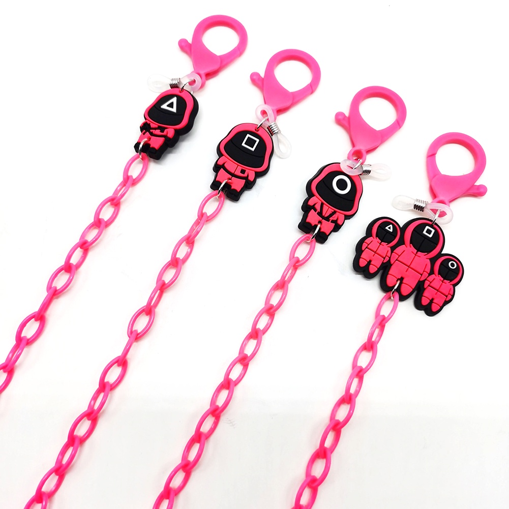 Tali Lanyard Rantai Kacamata Headset Anti Hilang Motif Kartun