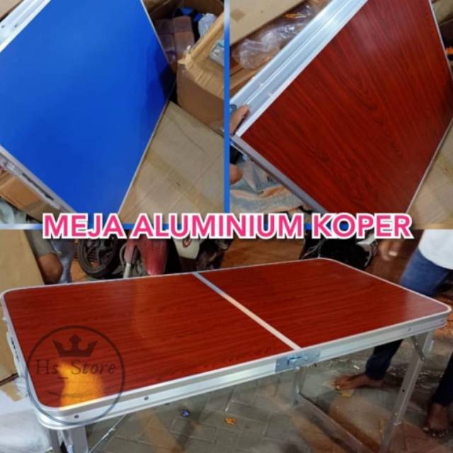 MEJA LIPAT KOPER OUTDOOR INDOOR SERBAGUNA MURAH !!