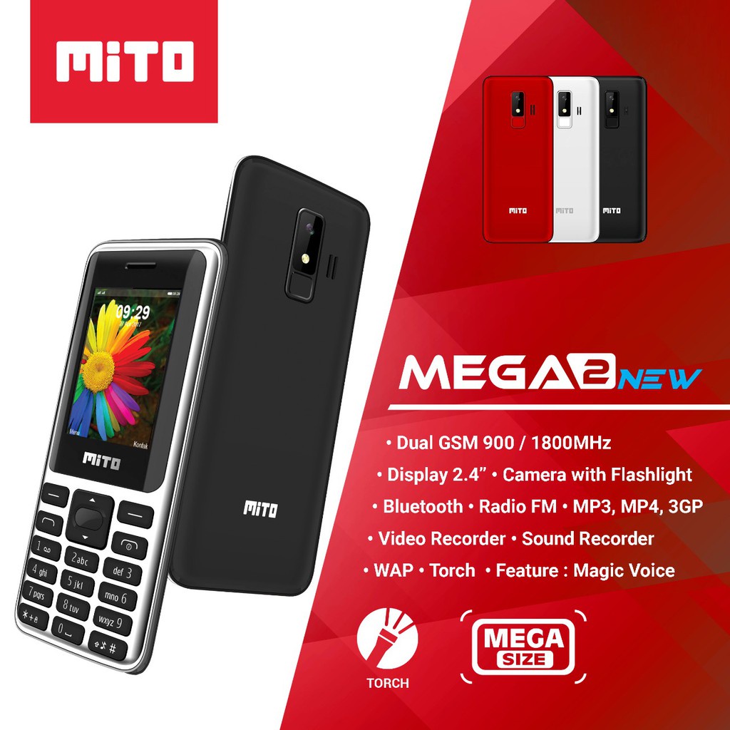 HP MITO JADUL MEGA 2/DUAL SIM/MP3/RADIO