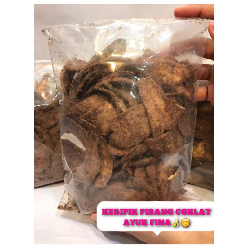 

keripik pisang coklat Ayuk fina