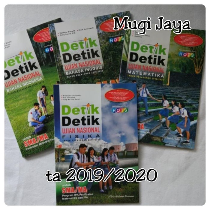 

❤BISA COD❤ Paket Detik-Detik UNBK SMA IPA + Fisika