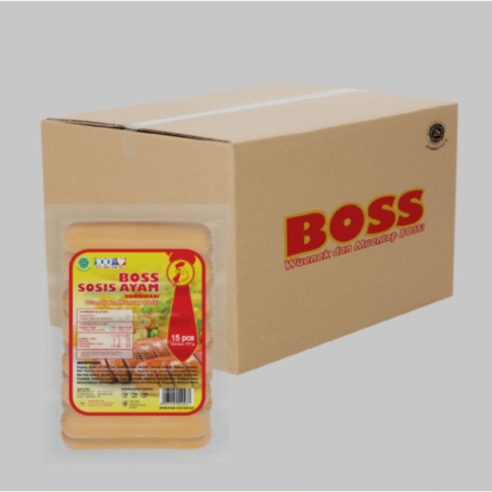 

BOSD CHICKEN SAUSAGE / SOSIS AYAM 375 GRAM / FROZEN FOOD