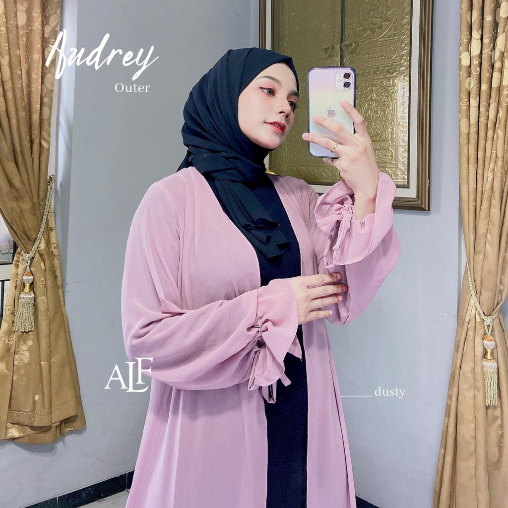 Audrey Long Outer Cardigan Ceruty Babydoll