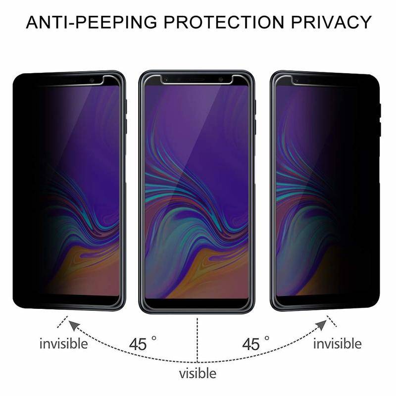 Pelindung Layar Tempered Glass HD Anti Spy Untuk Vivo Y93 Y97 Z3i Z5 Z5x Z6 X20 X21 X23 X27 X30 X50 X6 X60 X7 X70 X9 X9s Plus