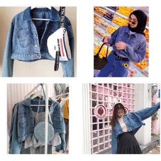 Crop Hoodie Jacket | Shopee Indonesia