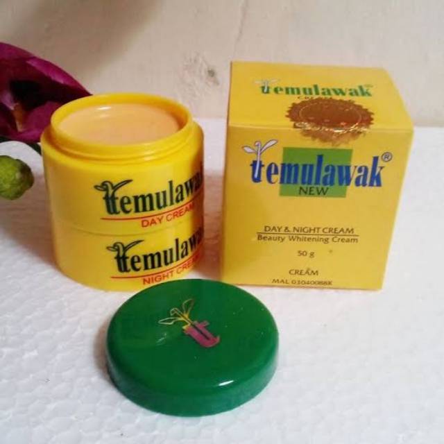 Temulawak cream siang malam