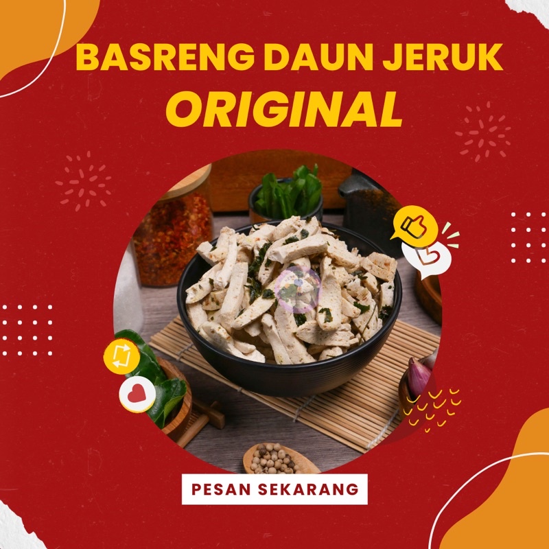 

Basreng daun jeruk original 100gram