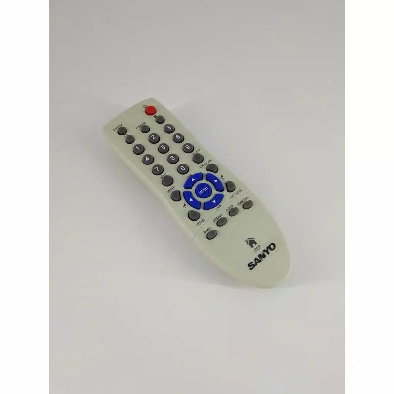 Remote TV Khusus Untuk Merk SANYO Tabung Tanpa Setting