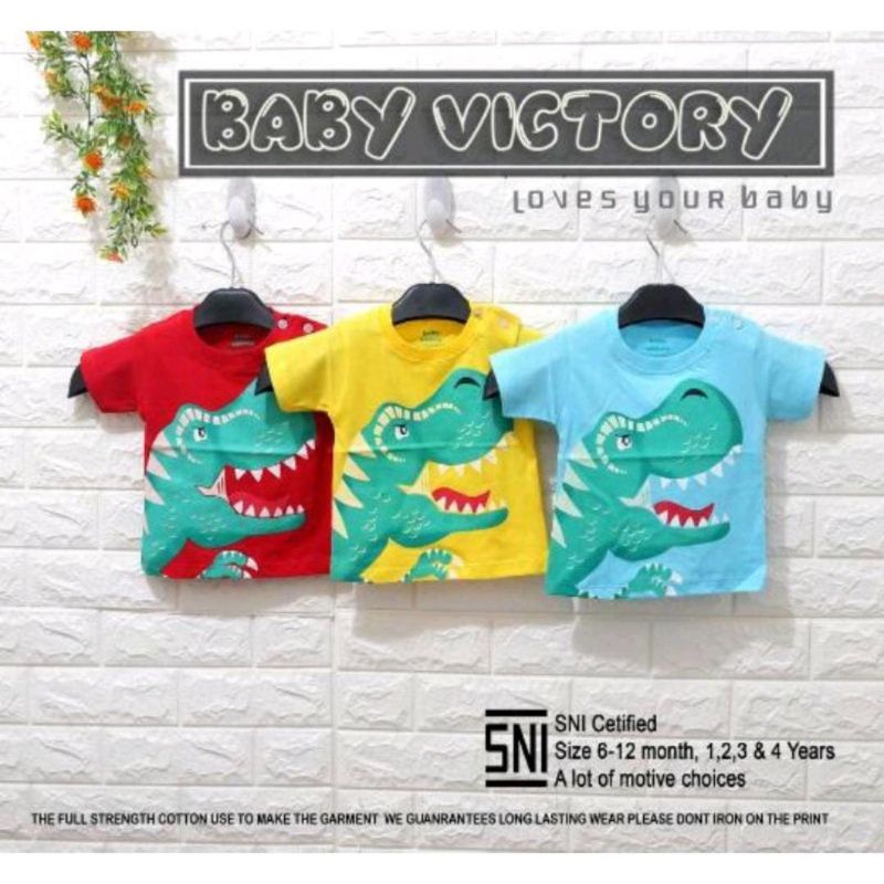 KAOS BABY VICTORY BOY KAOS ANAK LAKI-LAKI 1-4TH Baju Kaos Anak KAOS BABY VICTORY BOY KAOS ANAK LAKI LAKI KAOS ANAK COWOK