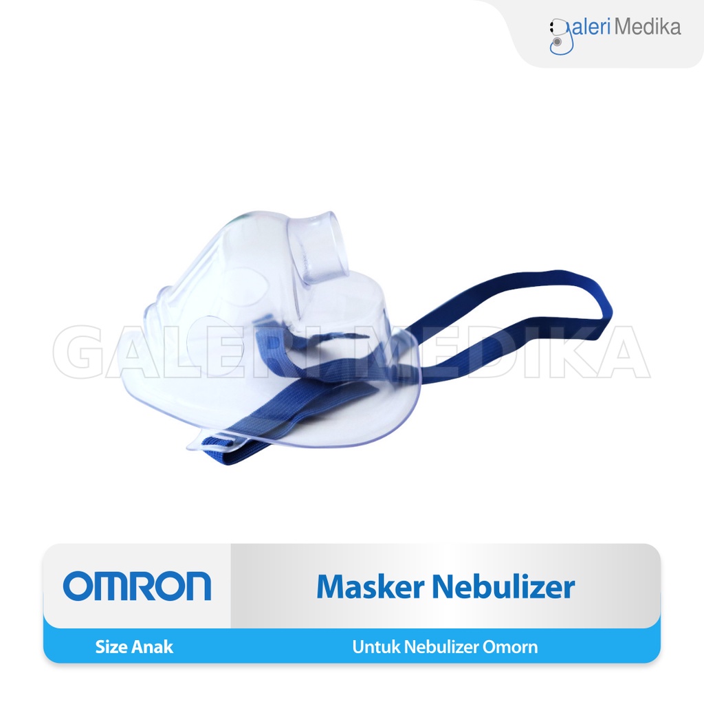 Masker Nebulizer Omron - Masker Dewasa / Masker Anak / Masker Bayi