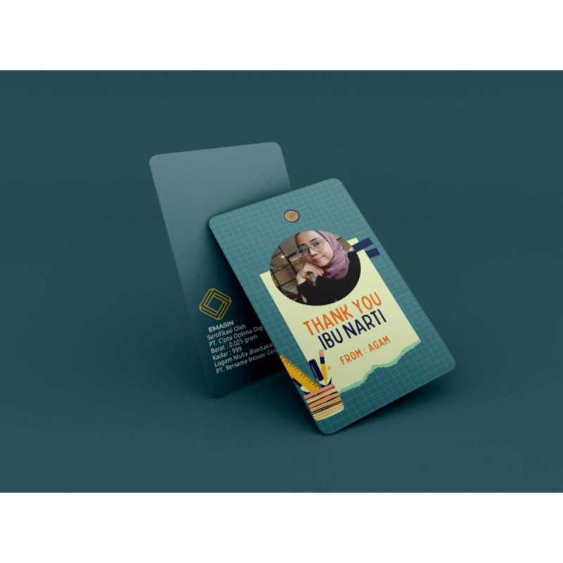 costum template emasin 0.025 - 0.2gr
