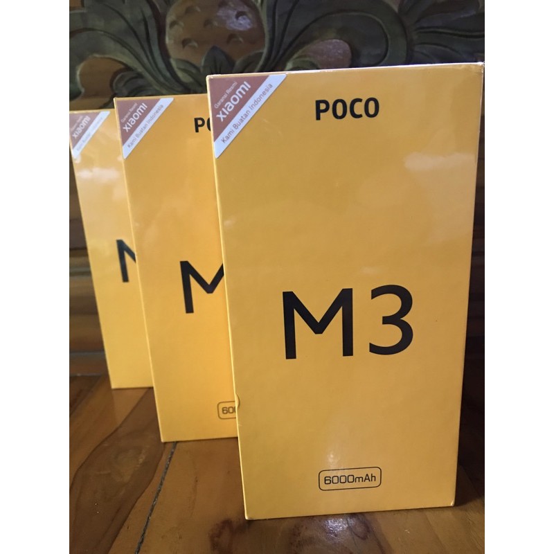 POCO M3 4/64 GARANSI RESMI