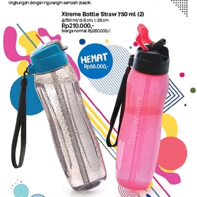 Extreme Bottle Botol Minum Tupperware