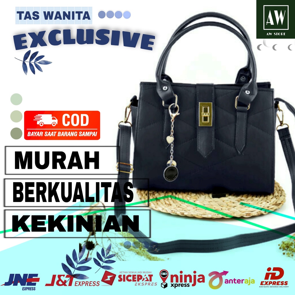 BIG SALE ! TAS KEKINIAN WANITA SELEMPANG RANTAI MURAH TAS SELEMPANG CEWEK CANTIK TERBARU 2021 LINACA