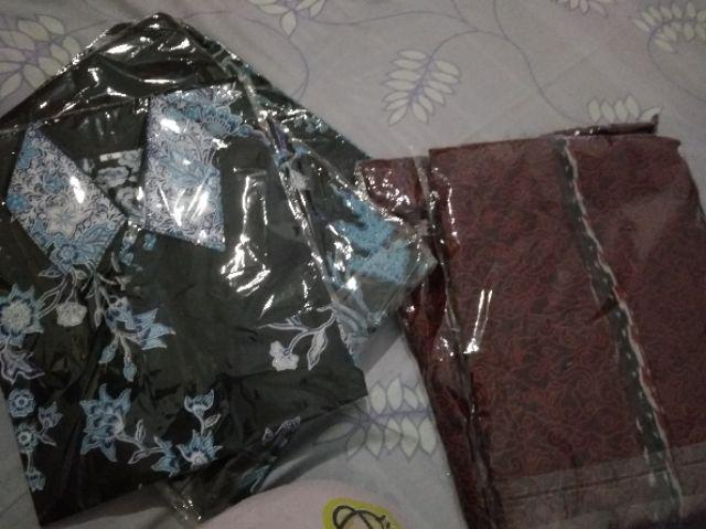 Batik Couple Sarimbit Kantor Murah M L Xl Xxl