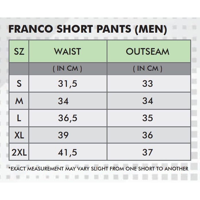 Trijee Running Short Pants Men Franco - Black