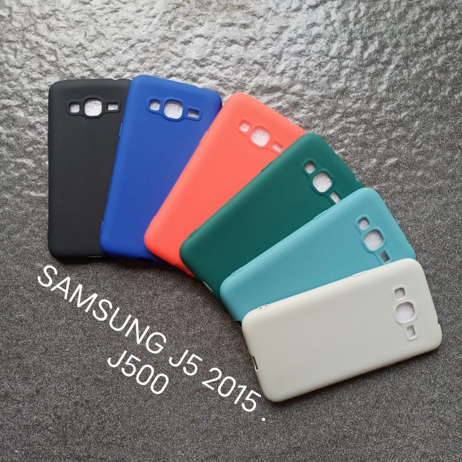 Casing SAMSUNG J5 2015 J500 J2 2015 J7 2015 CASE MACARON + PROTECT CAMERA