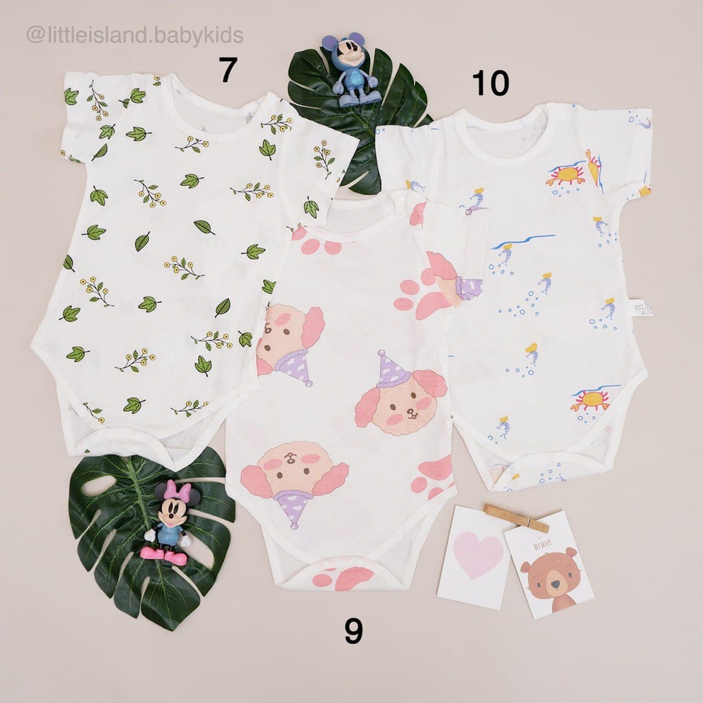 LIN9108 - Jumper / Romper / Jumpsuit Anak Bayi / Balita Karakter Lucu bahan katun