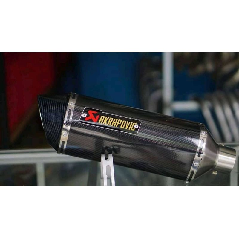 SILENCER RACING AKRAPOVIC LAYANG CARBON