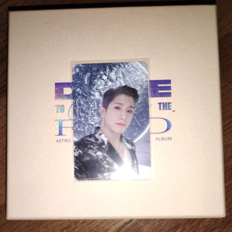 PHOTOCARD OFFICIAL ASTRO BROADCAST BLUEFLAME