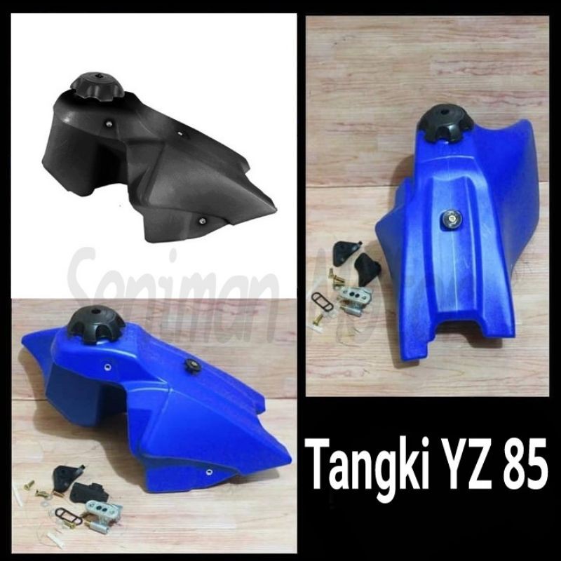 Tangki YX 85 Single Sasis Rangka Tunggal Tangki GTX Bebek YZ 85 Tangki YZ Hitam Biru Tangki Trail