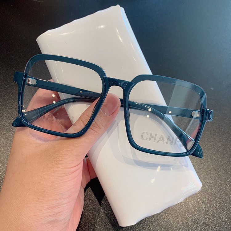 （YUZHU）COD INS Fashion Oversized Square Frame Kacamata untuk Wanita Kacamata Warna Permen Shades untuk Unisex