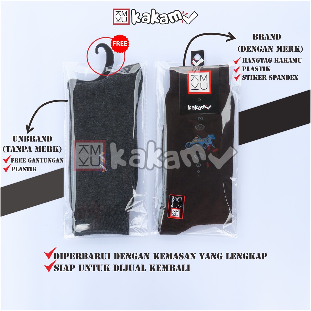 Kakamu Kaos Kaki Pria Murah /mansock motif premium Kaos Kaki Kantor Formal 2