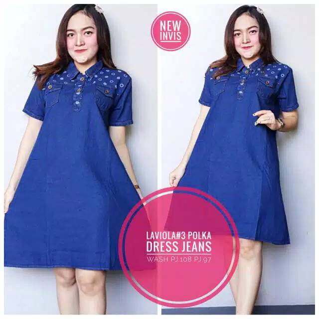 LAVIOLA POLKA DRESS JEANS