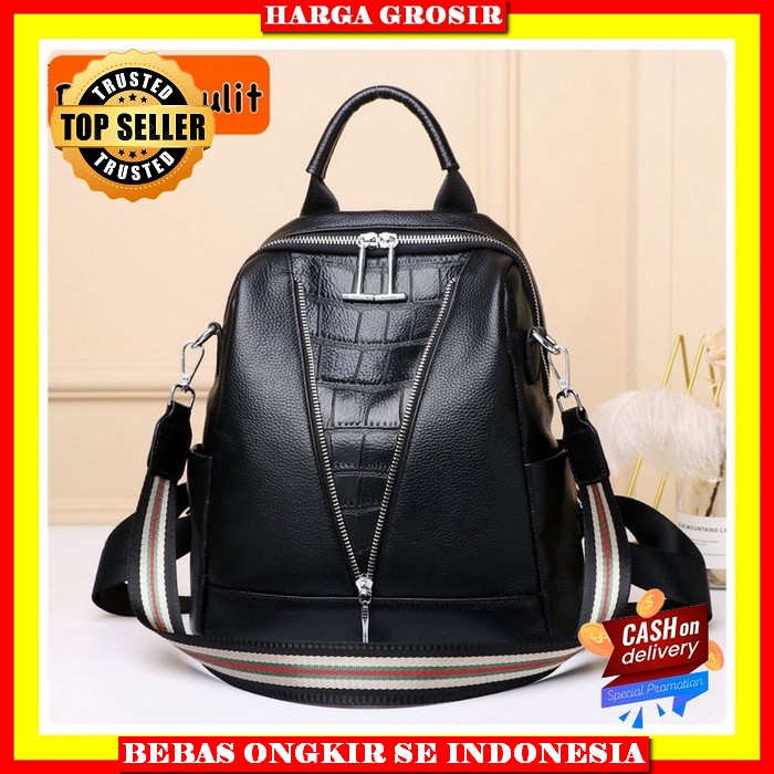 Sophie Martin Paris - Tas Ransel Kuliah Dan Kerja Roccheti T5021B1 Backpack Micro Diagonal Tas Ranse