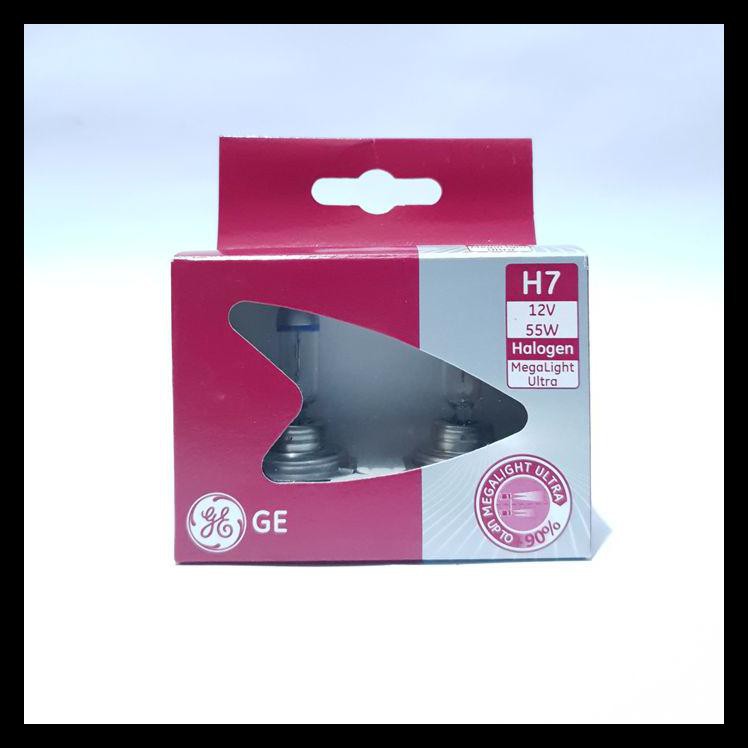 TERBARU LAMPU BOHLAM MOBIL GE H7 MEGALIGHT ULTRA 