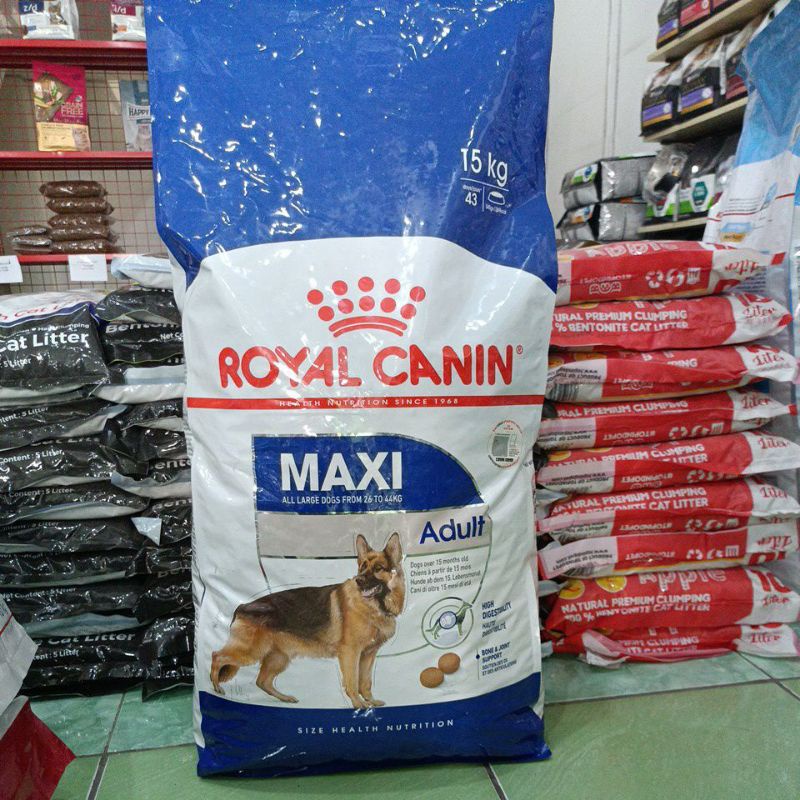 Ekspedisi Royal Canin dog Maxi Adult 15kg/ Rc Maxi adult