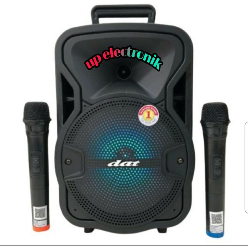 Speaker Portable DAT-DT820QD Bluetooth usb sd 2 Mic Original