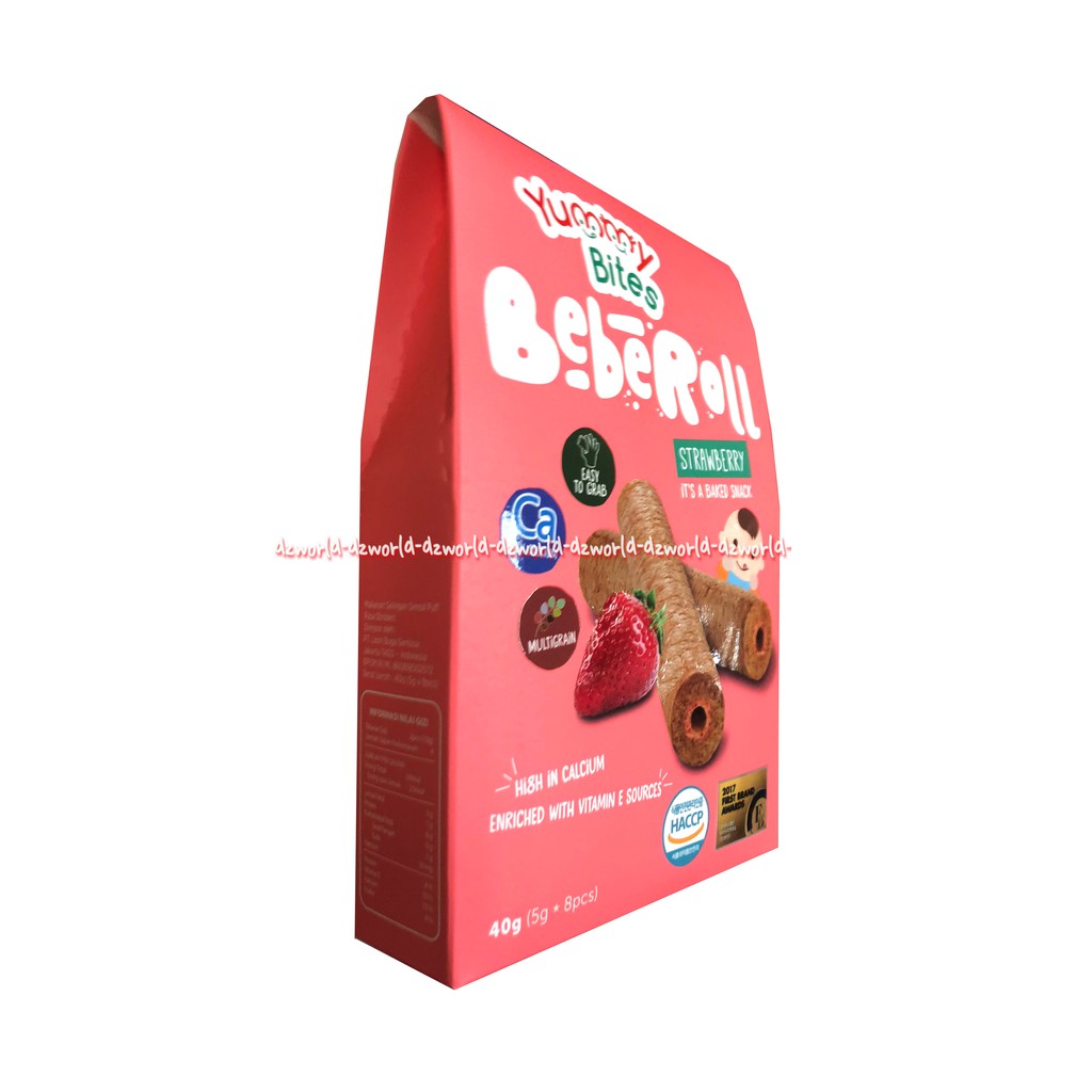 Yummy Bites Beberol Blueberry Baked Snack Baby Cemilan Bayi 40gr Beberoll Biskuit Bayi