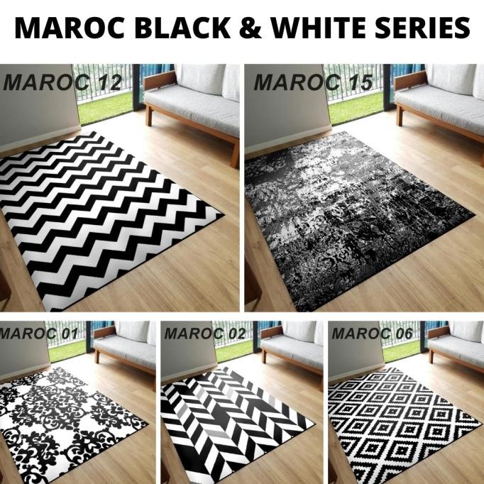 [Martha Karpet] Karpet MAROC 160x210 Monokrom