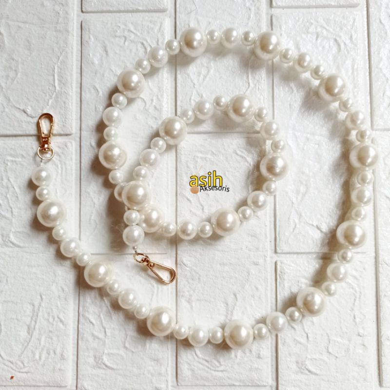 Sling bags mutiara 827, Pearl bags strap, tali tas panjang