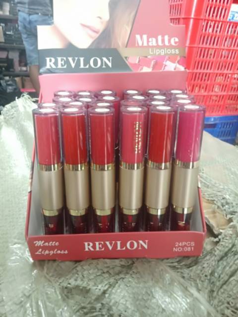 Liptint + lipgloss revlon matte 12pcs