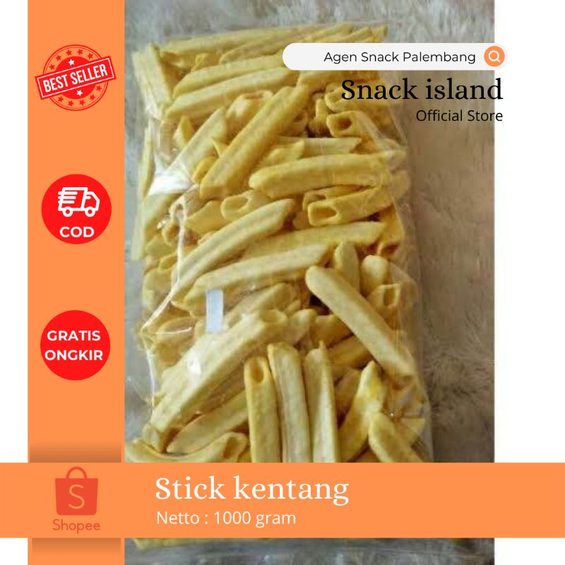 

Stick kentang 1kg / stick kentang renyah dengan bumbu yang berlimpah