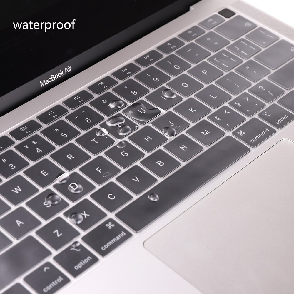 2020 Cover Pelindung Keyboard Bahan TPU Transparan Untuk MacBook Air 13 &quot;A2179 2020 Versi US