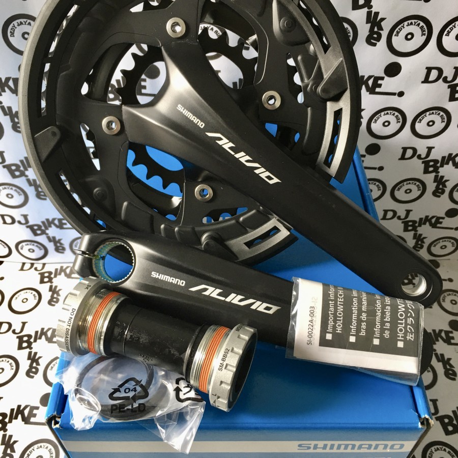 CRANKSET ALIVIO FC-T4060 (48T) PLUS BB SM-BB52 SHIMANO