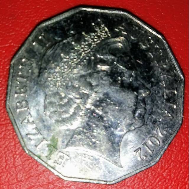 2012 Koin Australia 50 cents