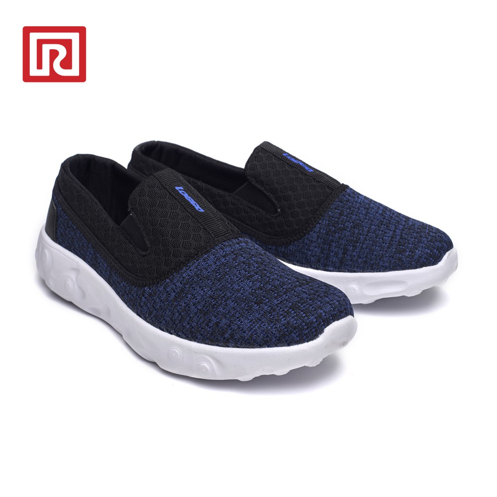  Ramayana  Loggo Sepatu  pria  Dakota 05 Biru Tua Shopee 