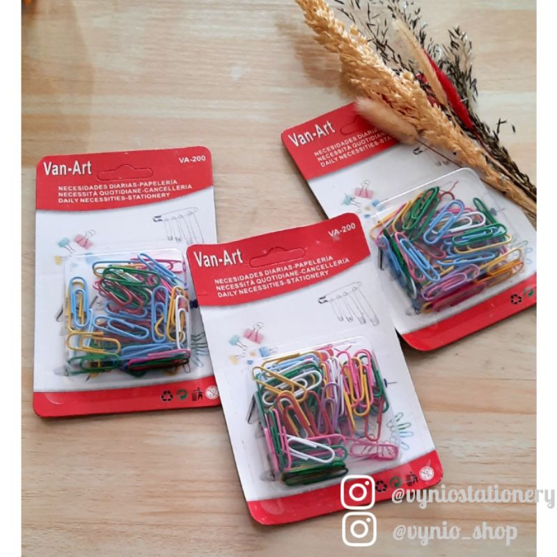 

PAPER CLIP VAN-ART WARNA