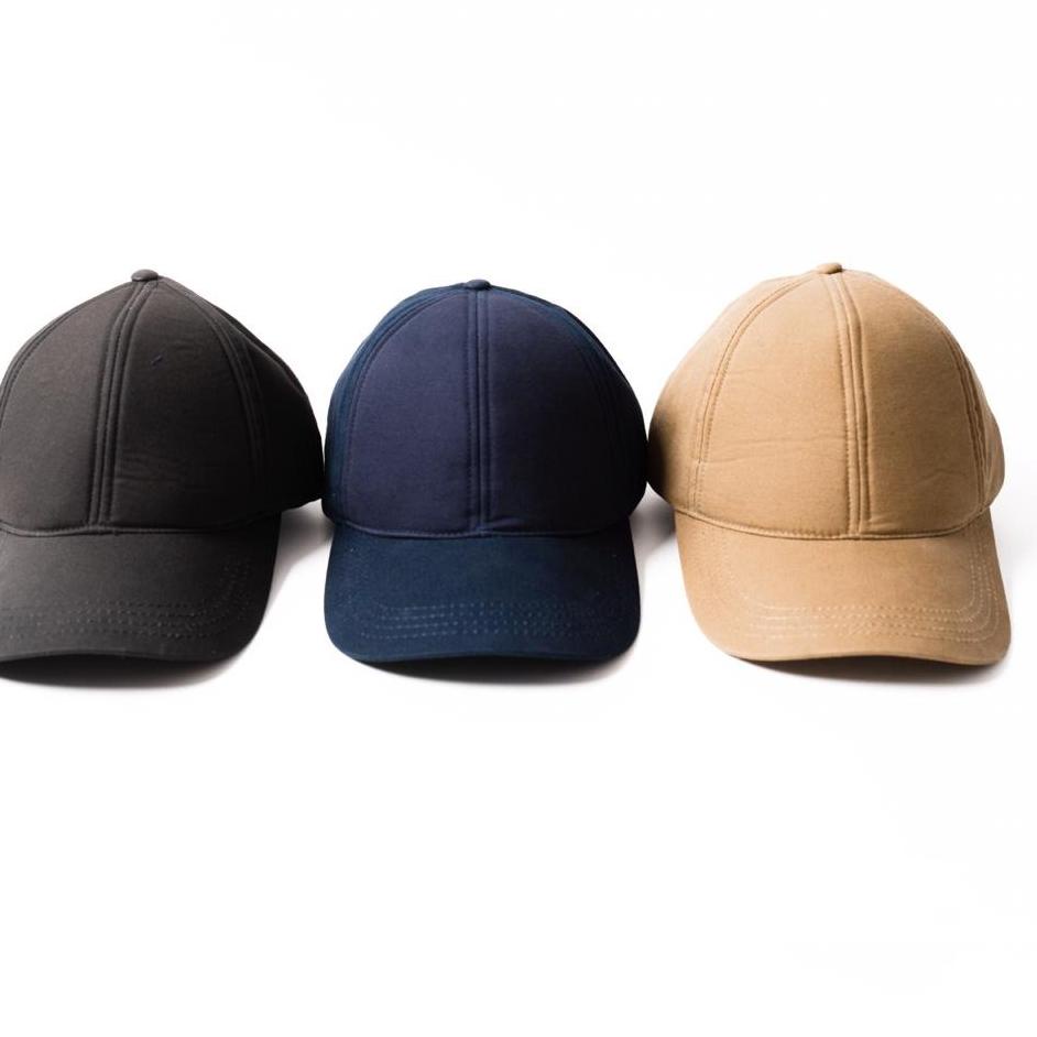 Ready LARUSSO Topi Baseball Pria Black ➳ ➳