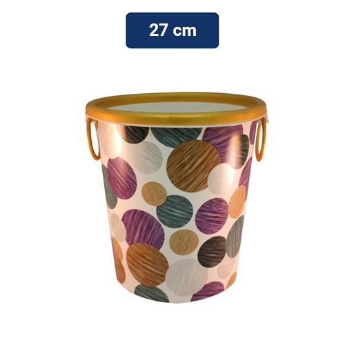 Lucky Bird Tempat Sampah Bulat dengan Film L - 710