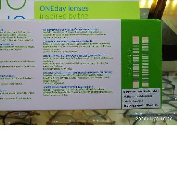 ➢ Bio True daily softlens bening 15 pasang ♕