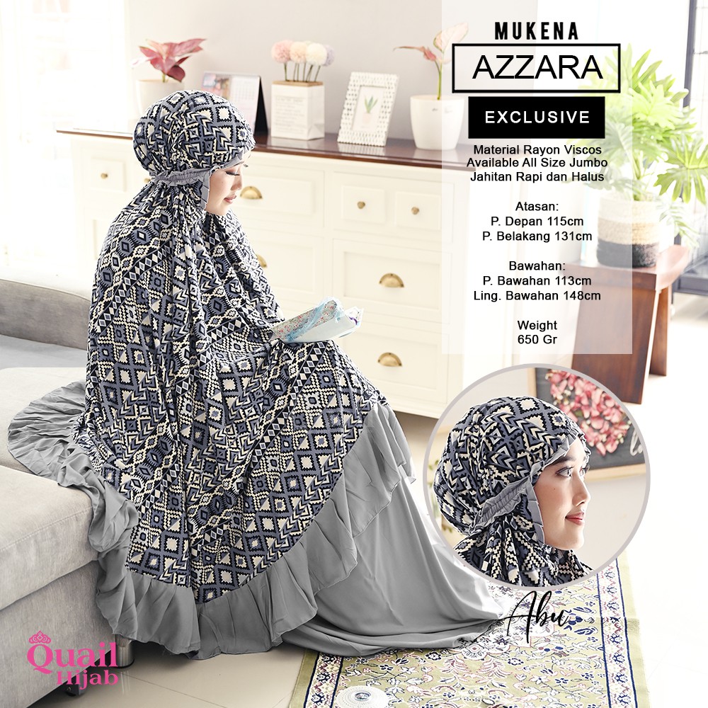 Mukena AZZARA Quail Hijab