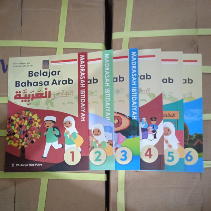 

Bahasa arab MI kelas(1,2,3,4,5,6)Kurikulum 2019(Toha Putra)